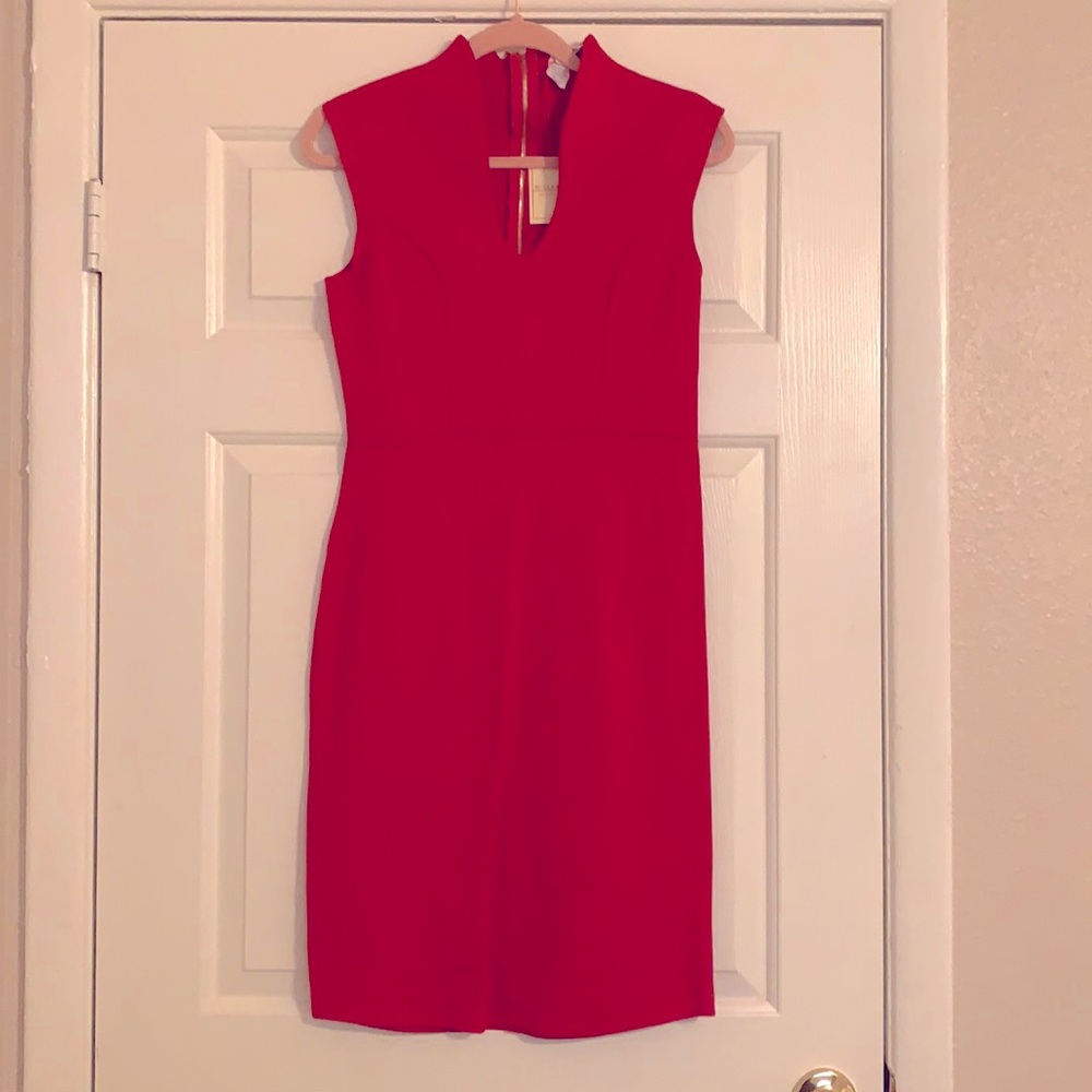 NWT sleeveless red dress